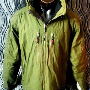 Roots mens waterproof parka great condition very warm , Roots quality